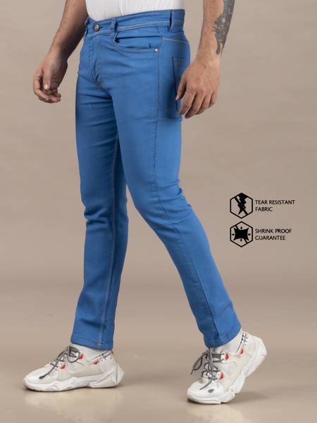 Marsh X Slim Men Light Blue Jeans Price History