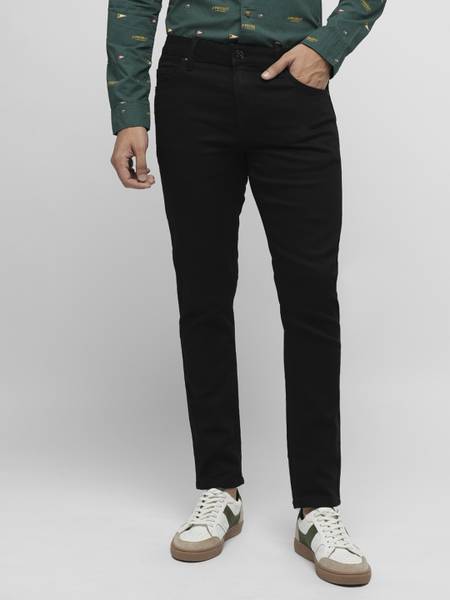 JACK & JONES Slim Men Black Jeans