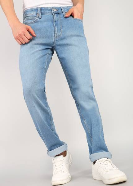 FLYING MACHINE Slim Men Blue Jeans