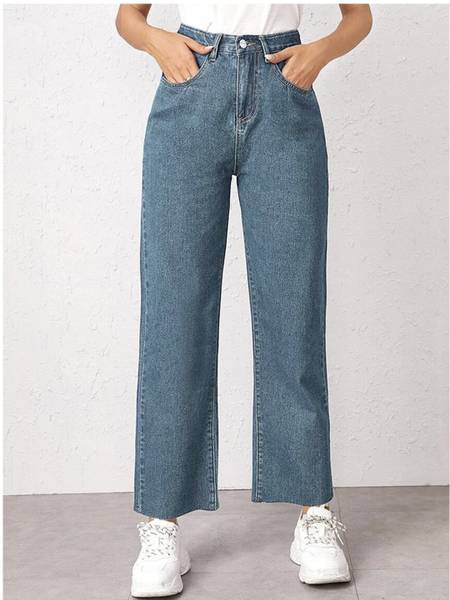 O'Mine Straight Fit Women Dark Blue Jeans