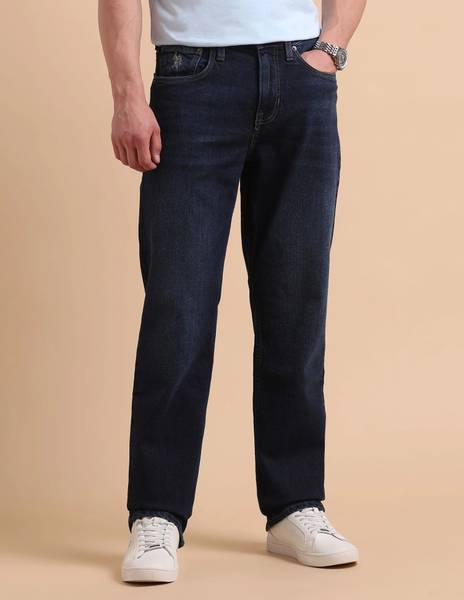 U.S. Polo Assn. Denim Co. Relaxed Fit Men Blue Jeans