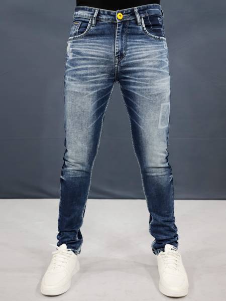 GEX Regular Men Dark Blue Jeans