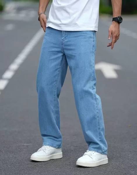 Nalaka Regular Men Light Blue Jeans