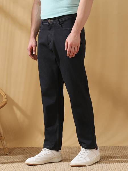Dennis Lingo Relaxed Fit Men Black Jeans