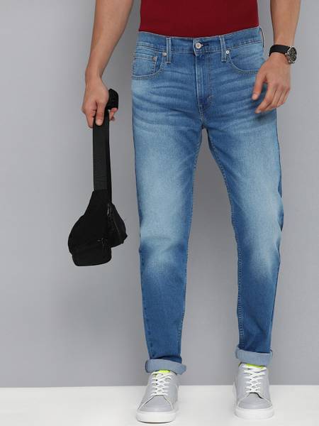 LEVI'S 512 Tapered Fit Men Blue Jeans