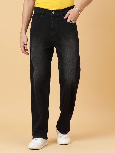 KOTTY Regular Men Black Jeans