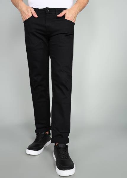 Louis Philippe Jeans Slim Men Black Jeans