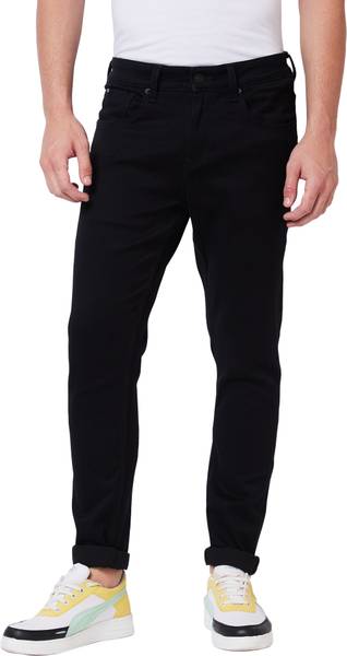 Spykar Slim Men Black Jeans