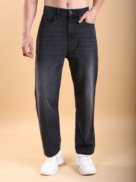 BREXX Straight Fit Men Grey Jeans