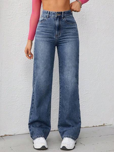 Offduty India Straight Fit Women Light Blue Jeans