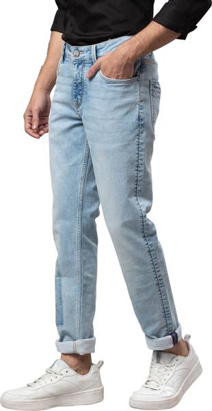 BEING HUMAN Slim Men Blue Jeans