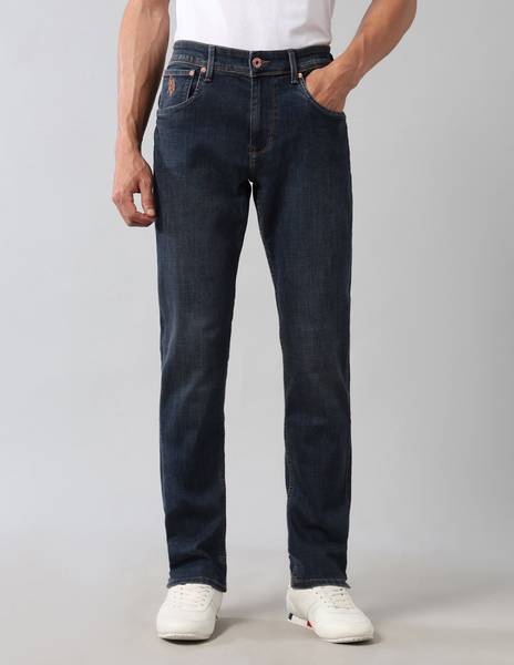 U.S. Polo Assn. Denim Co. Slim Men Blue Jeans