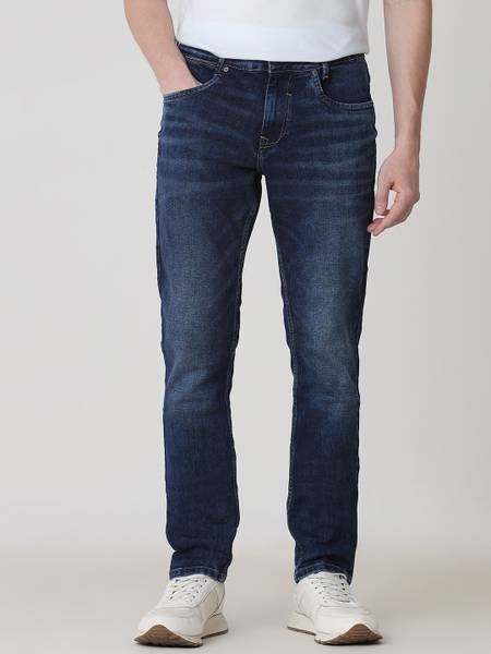 MUFTI Skinny Men Dark Blue Jeans