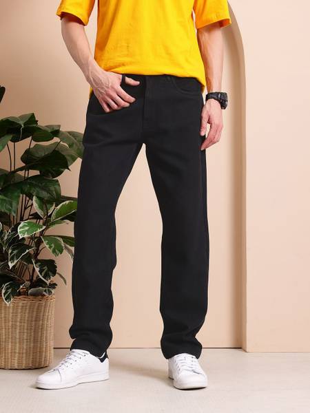Mast & Harbour Regular Men Black Jeans