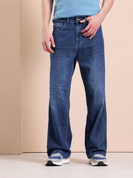 Mast & Harbour Boot-Leg Men Blue Jeans