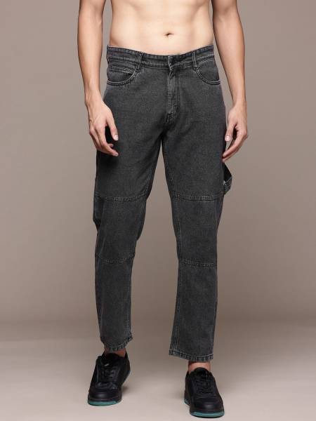 Roadster Relaxed Fit Men Black Jeans