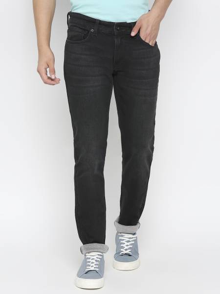 Spykar Slim Men Black Jeans