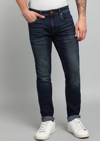 KILLER Slim Men Dark Blue Jeans