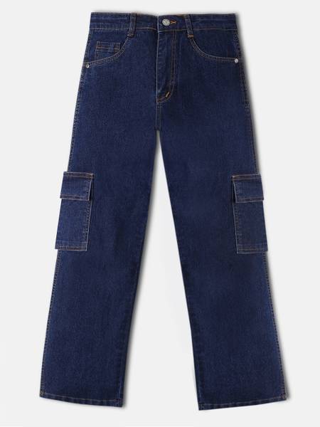 Urbano Juniors Loose Fit Boys Blue Jeans
