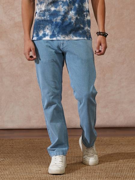 WROGN Relaxed Fit Men Blue Jeans
