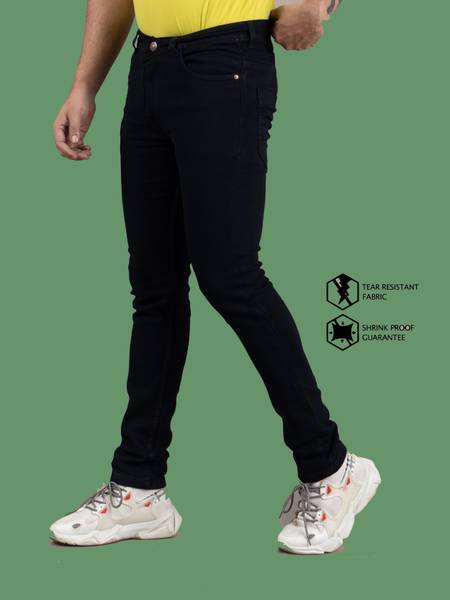 METRONAUT Slim Men Black Jeans