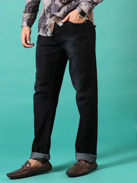 V-MART Regular Men Black Jeans