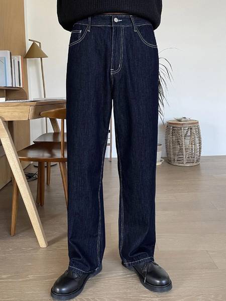 KOTTY Regular Men Dark Blue Jeans