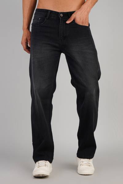 HouseOfCommon Straight Fit Men Grey Jeans