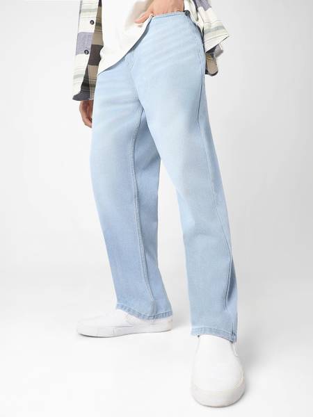 Urbano Fashion Loose Fit Men Light Blue Jeans
