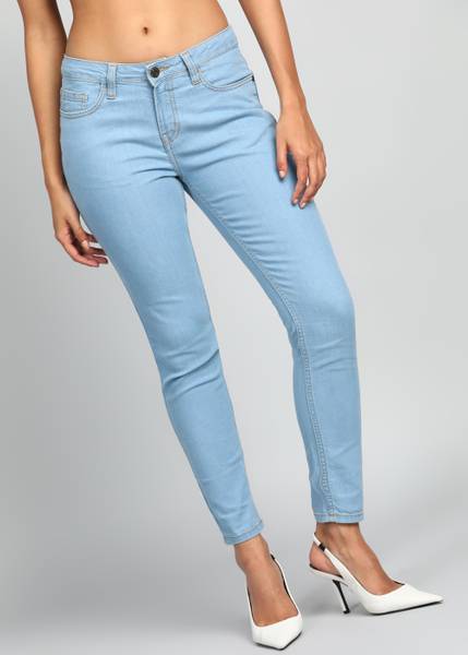 METRONAUT by Flipkart Skinny Women Light Blue Jeans