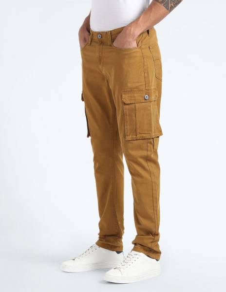 FLYING MACHINE Slim Men Brown Jeans