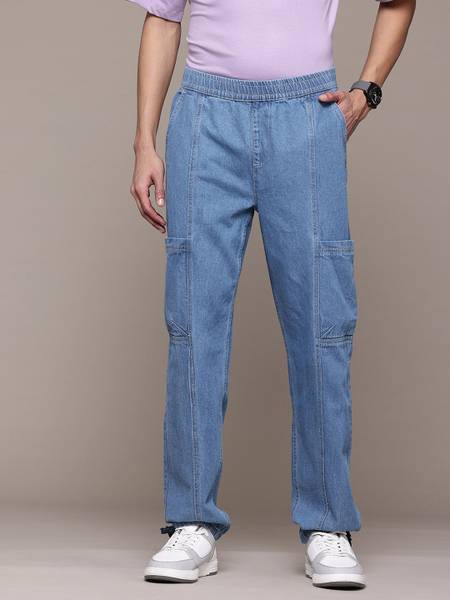Roadster Straight Fit Men Blue Jeans