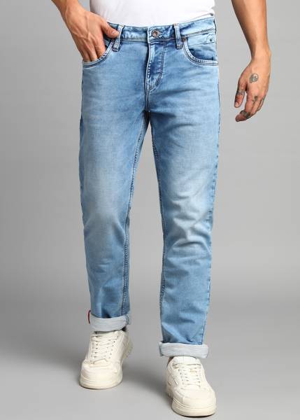 LAWMAN Slim Men Light Blue Jeans