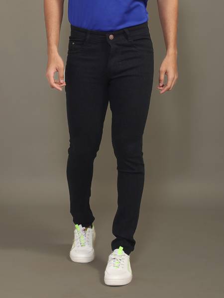 Lzard Slim Men Black Jeans