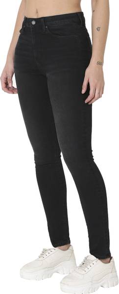 Spykar Skinny Women Black Jeans