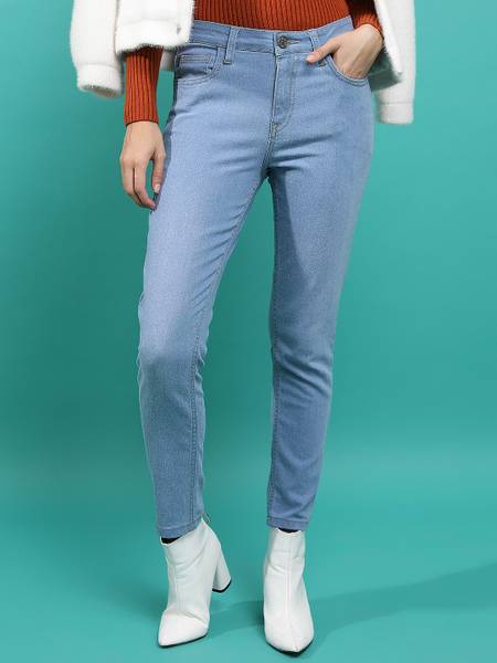 Tokyo Talkies Skinny Women Light Blue Jeans