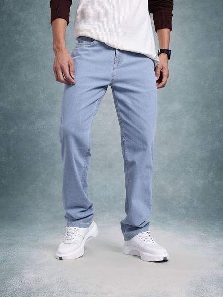 Roadster Straight Fit Men Blue Jeans
