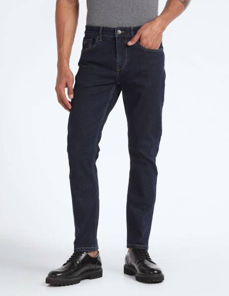 FLYING MACHINE Tapered Fit Men Blue Jeans