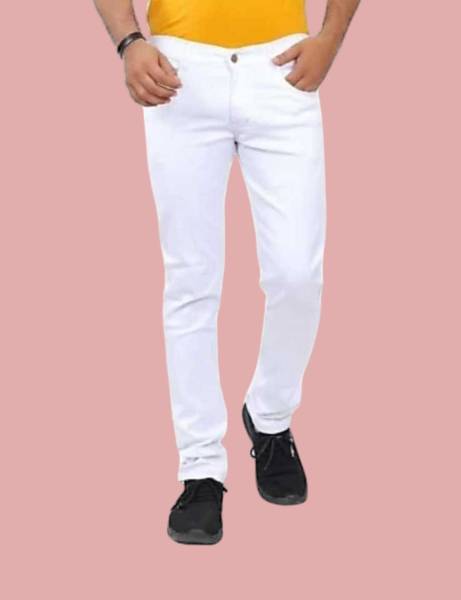 METRONAUT Straight Fit Men White Jeans