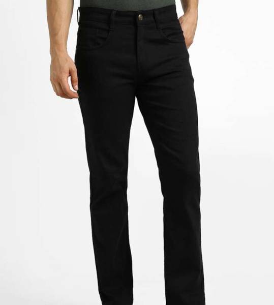 ANZ CREATION Regular Men Black Jeans