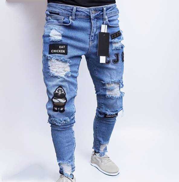 BOLDEDGE Slim Men Blue Jeans