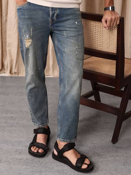 Mr Bowerbird Tapered Fit Men Blue Jeans