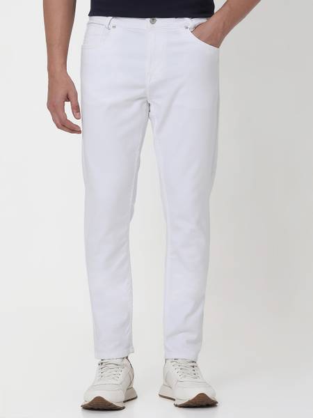 MUFTI Skinny Men White Jeans