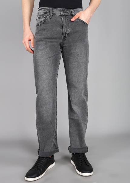 LEVI'S Straight Fit Men Grey Jeans