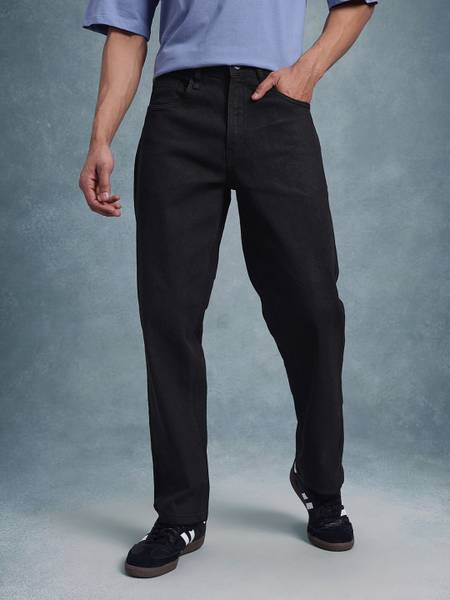 Roadster Regular Men Black Jeans