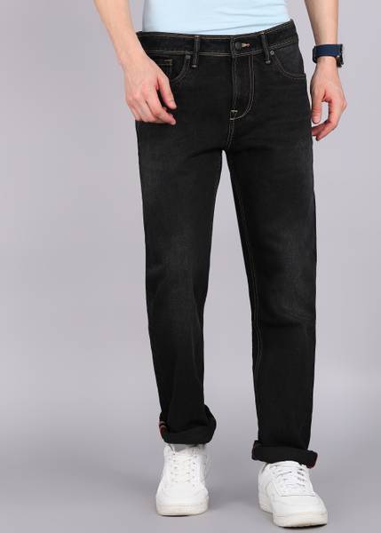 KILLER Straight Fit Men Black Jeans