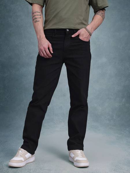 Roadster Regular Men Black Jeans
