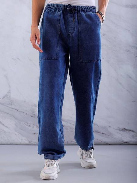 The Indian Garage Co. Relaxed Fit Men Blue Jeans