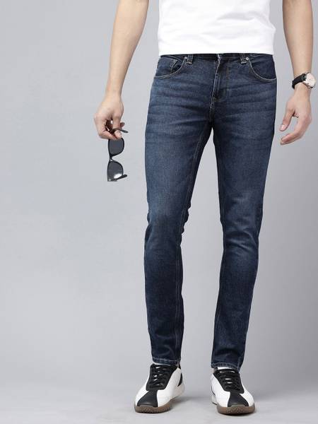Spykar Super Skinny Men Dark Blue Jeans