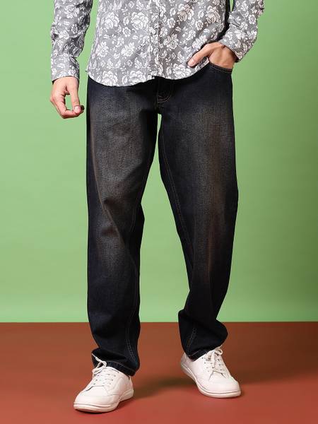 V-MART Straight Fit Men Dark Blue Jeans